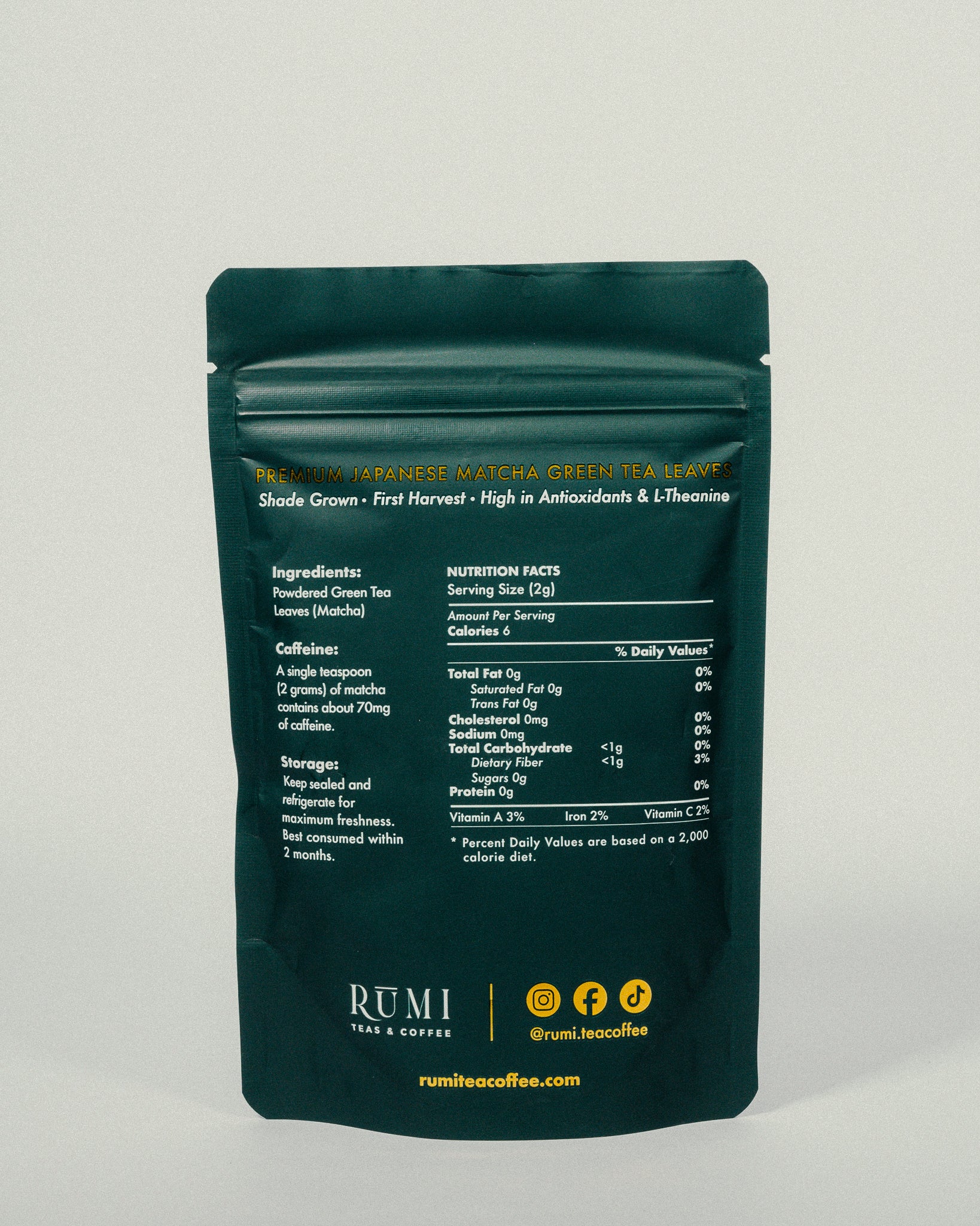 Mizuki Ceremonial | 60g – Rumi Matcha